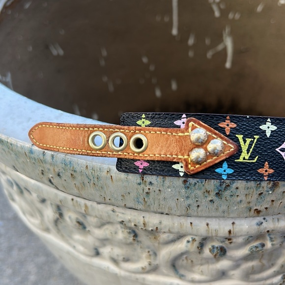Louis Vuitton x Takahashi Murakami Multicolor Monogram Tedaforce Bracelet - Picture 6 of 13